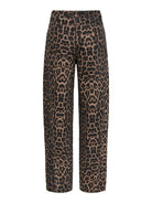 JDYBAY Pantalon barrel léopard taille haute — JDY — Fossil Leo — packshot, dos 5 | Appart 17 Bruxelles