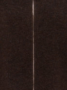 JDYZELINA Cardigan à double zip et col montant, manches longues — JDY — Chocolate Torte — détail de la maille et du zip 3 | Appart 17 Bruxelles