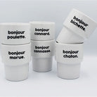 Gobelet « Bonjour bichette » — Félicie Aussi — Bonjour bichette — vue 3 | Appart 17 Bruxelles