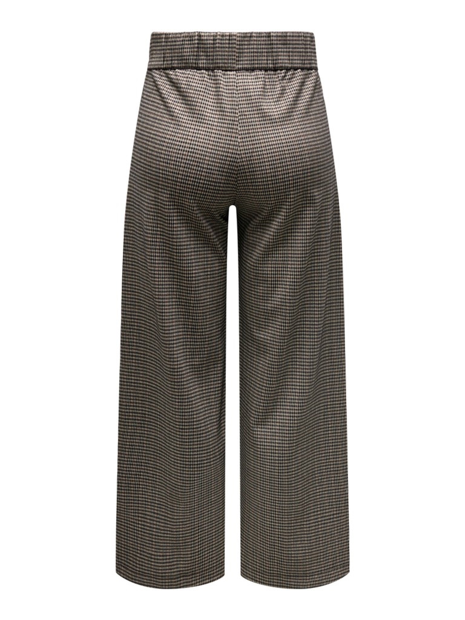 JDYGEGGO Pantalon large à carreaux taille haute — JDY — Cobblestone MINI CHECK — packshot 7 | Appart 17 Bruxelles