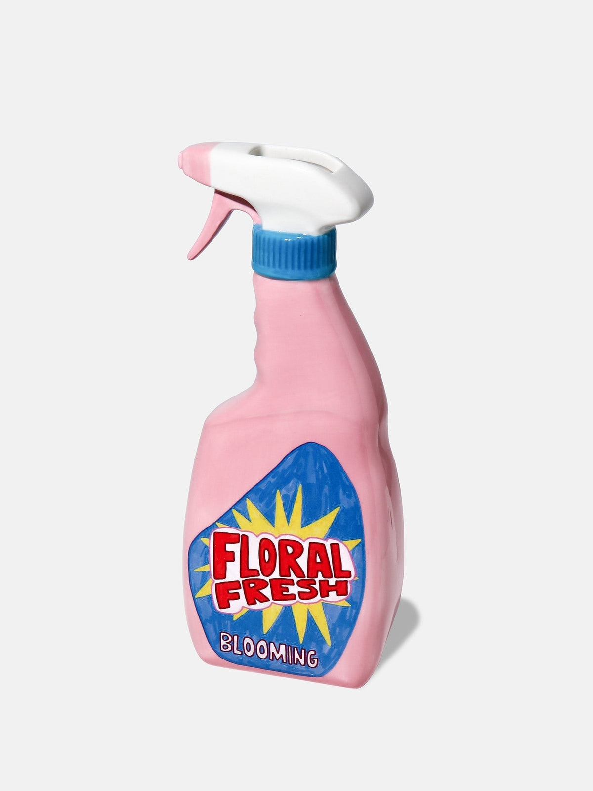 Vase spray Freshup en céramique, taille S — DOIY — Rose — packshot 2 | Appart 17 Bruxelles