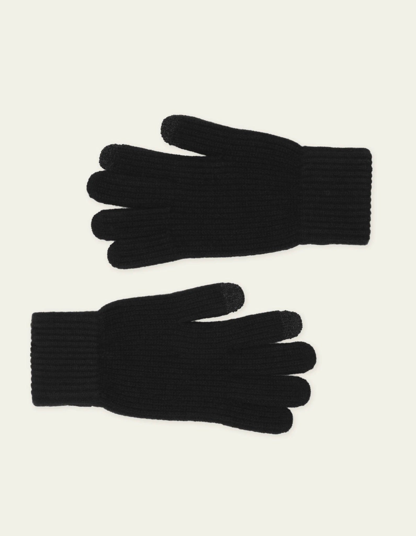 Signature Gants en laine — Noir — vue 2