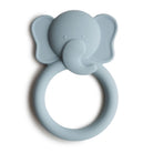 Jouet de dentition en silicone — Mushie — Éléphant — packshot | Appart 17 Bruxelles