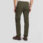 LEE DAREN Pantalon velours côtelé — Lee — Deep Depths — porté, vue de dos | Appart 17 Bruxelles