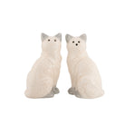 Salière et poivrière Chats Ragdoll — Sass & Belle Europe — Blanc — autre angle 2 | Appart 17 Bruxelles