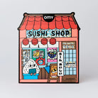Carnet de coloriage 34 pages + stickers, Coloring Boutique — OMY — Sushi Shop — packshot | Appart 17 Bruxelles