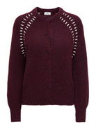 JDYZOEY ELLA Cardigan en maille à surpiqûres contrastées — JDY — Winetasting — packshot | Appart 17 Bruxelles