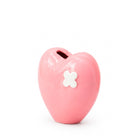 Vase cœur Love Patch en céramique — Upside Stories — Rose — mise en situation 3 | Appart 17 Bruxelles