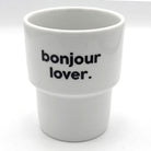 Gobelet « Bonjour Lover » — Félicie Aussi — Bonjour Lover — photo produit | Appart 17 Bruxelles