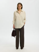 SLWRITA Pantalon — Delicioso Melange — vue 3