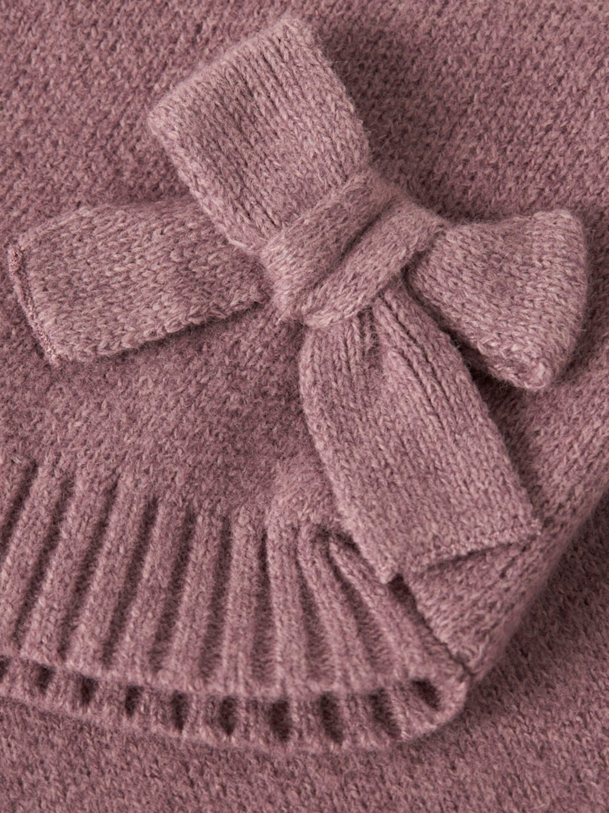 NMFNDOPER Pull à nœuds fille — name it — Wild Ginger — autre vue 5 | Appart 17 Bruxelles