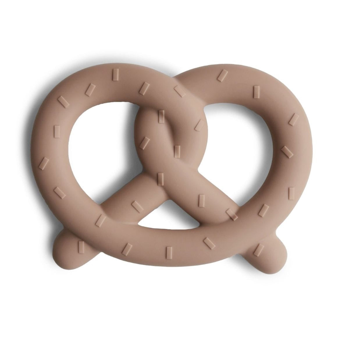 Jouet de dentition en silicone — Mushie — Bretzel — packshot | Appart 17 Bruxelles