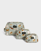 Grande trousse de toilette en polyester recyclé — Wouf — Puppy — les formats de la collection 4 | Appart 17 Bruxelles