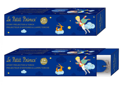 Projecteur d'histoires et lampe de poche Le Petit Prince, 24 images — Trousselier