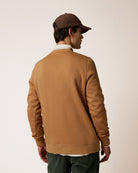 FAGUO DONZY Sweat col rond — Camel — vue 4