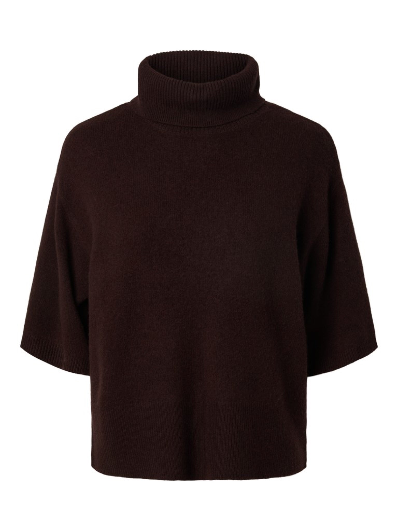 YAS EMILA Pull col roulé en laine — vue 12