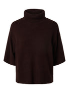 YAS EMILA Pull col roulé en laine — vue 12