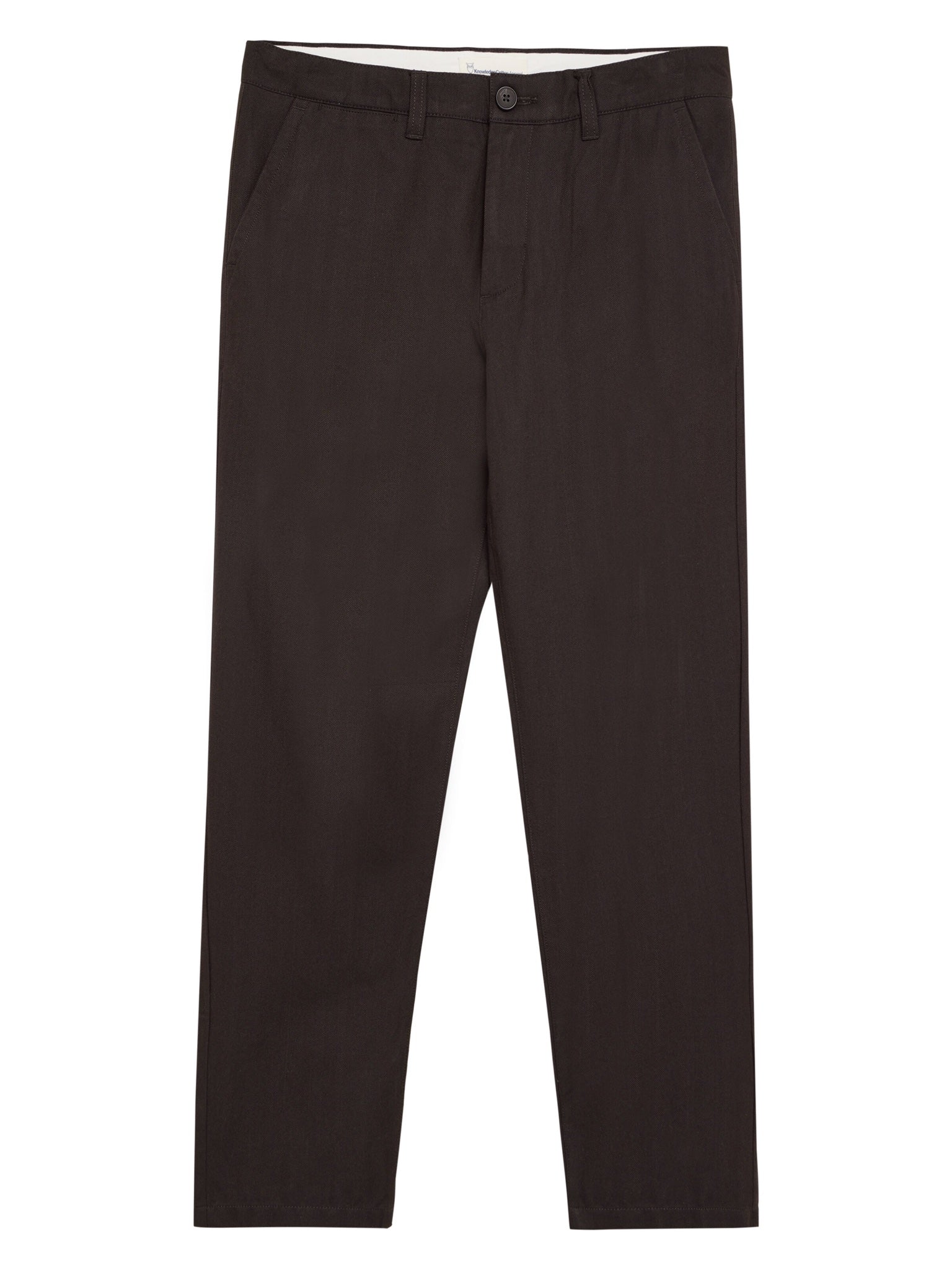 Pantalon Chuck coupe droite en chevrons — Chocolate Torte