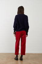 RANIA Pull en maille mohair — Navy — vue 3