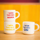 Mug « I wish this was… » — ATELIER PISTACHE — I wish this was gin — mis en scène avec d’autres articles | Appart 17 Bruxelles