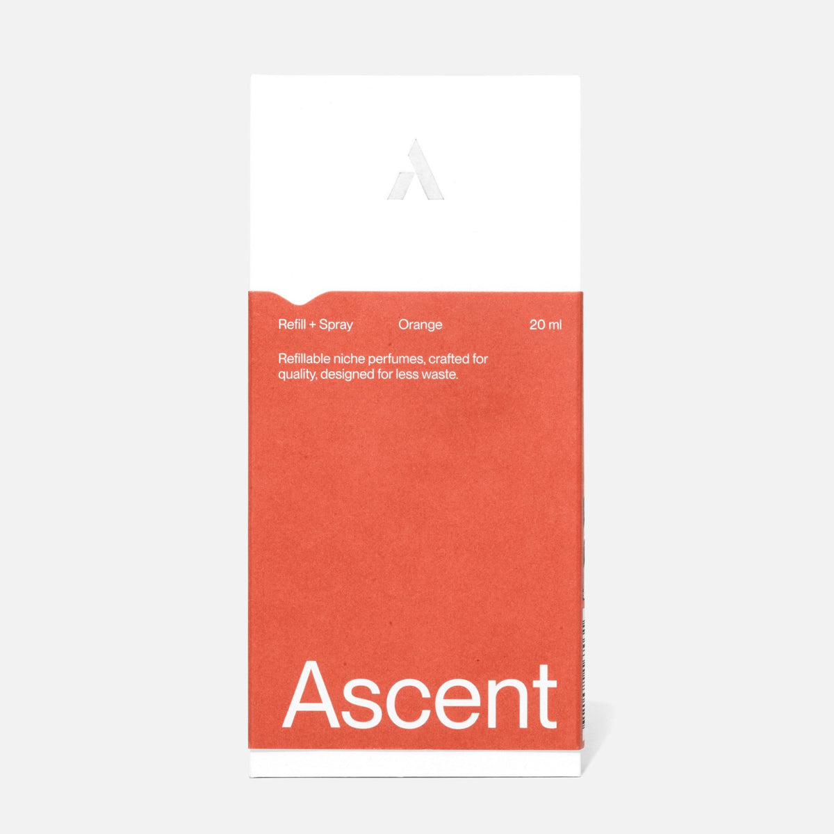 Ascent Refill Extrait de parfum rechargeable 20 ml — Ascent — Orange — packshot, coffret 4 | Appart 17 Bruxelles