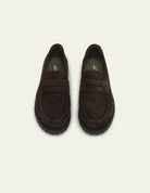 Hairy Suede Mocassins penny — Molé Brown — vue 4