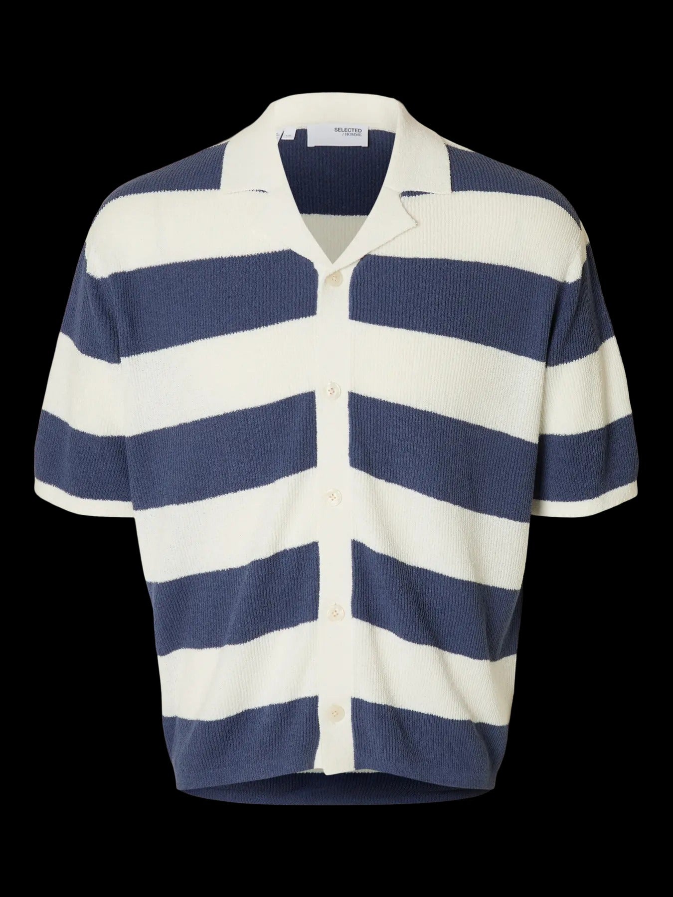 SLHTELUM SS KNIT RELAXED RESORT CARDIGAN