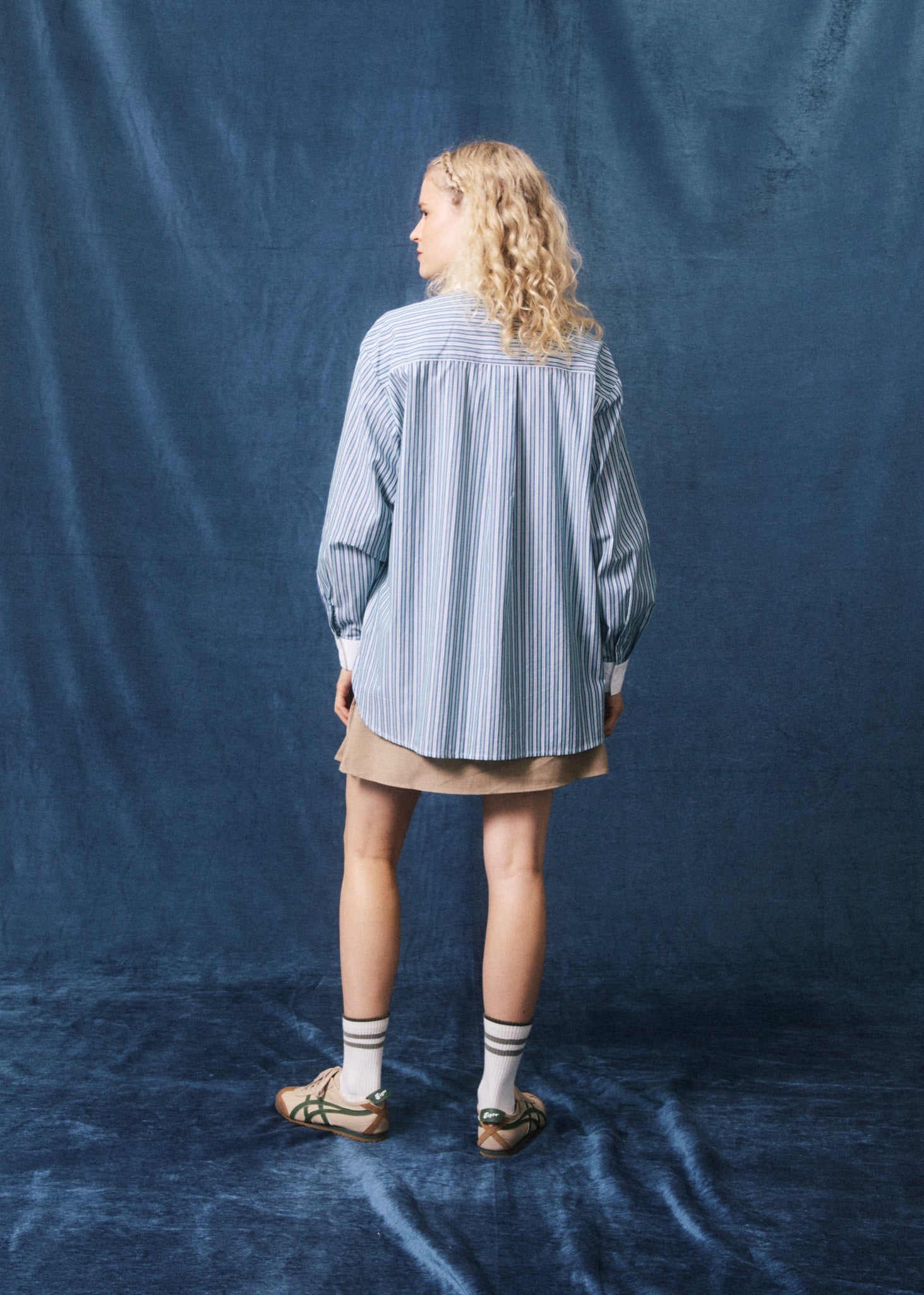 Chemise Angelo rayée Vert – FRNCH | Appart 17