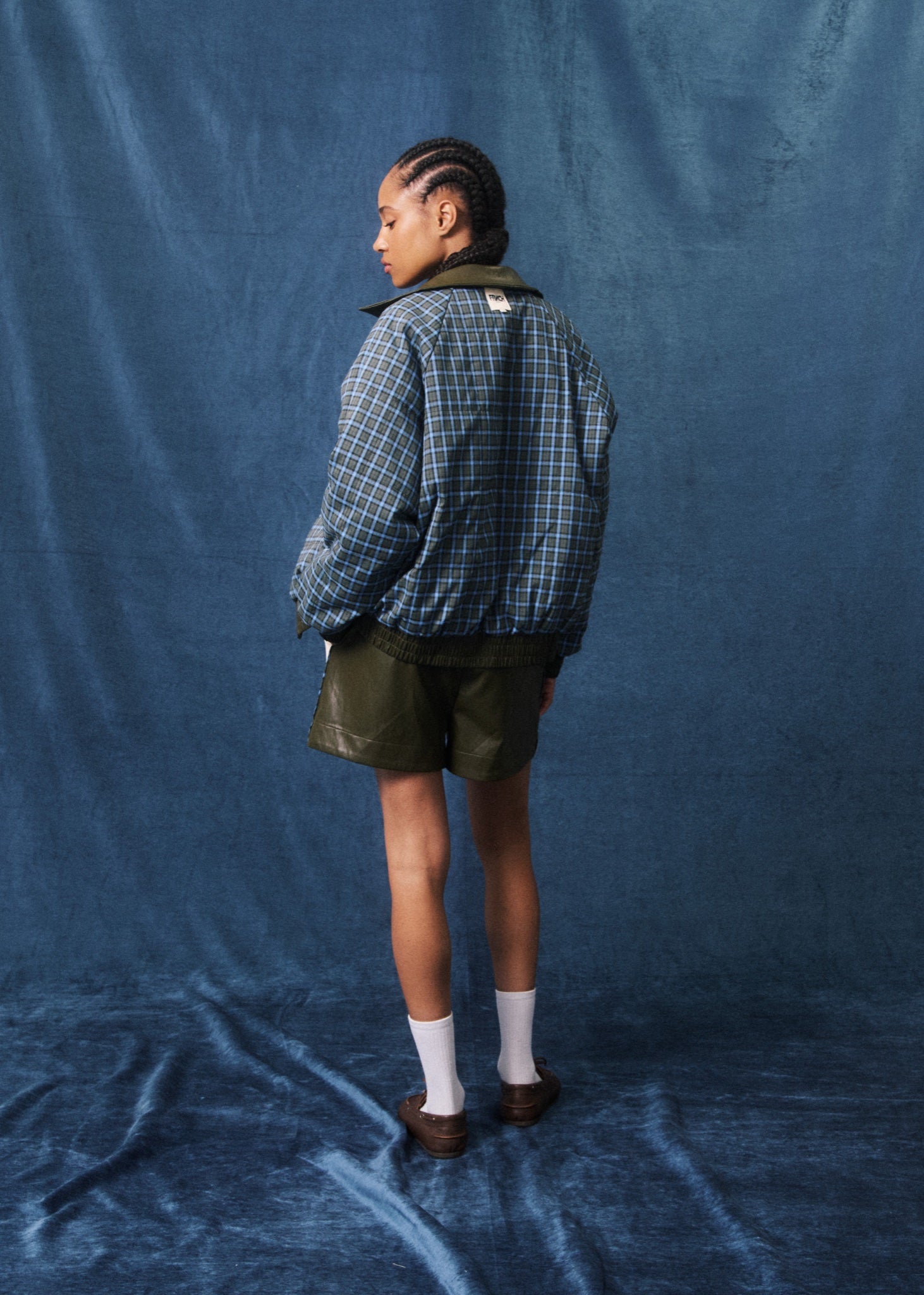 Bomber Althea brodé Kaki – FRNCH | Appart 17