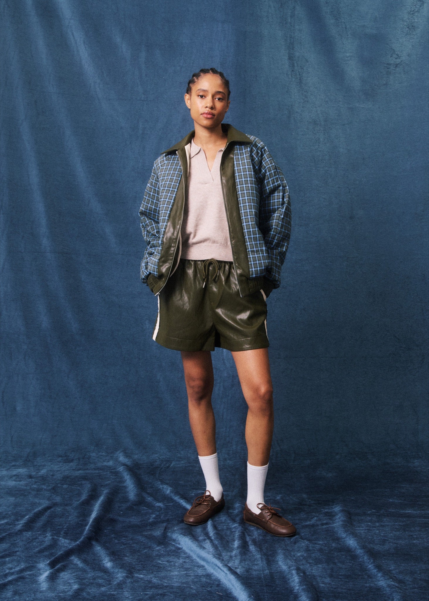 Bomber Althea brodé Kaki – FRNCH | Appart 17