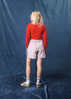 Polo Gabriella côtelé Rouge – FRNCH | Appart 17