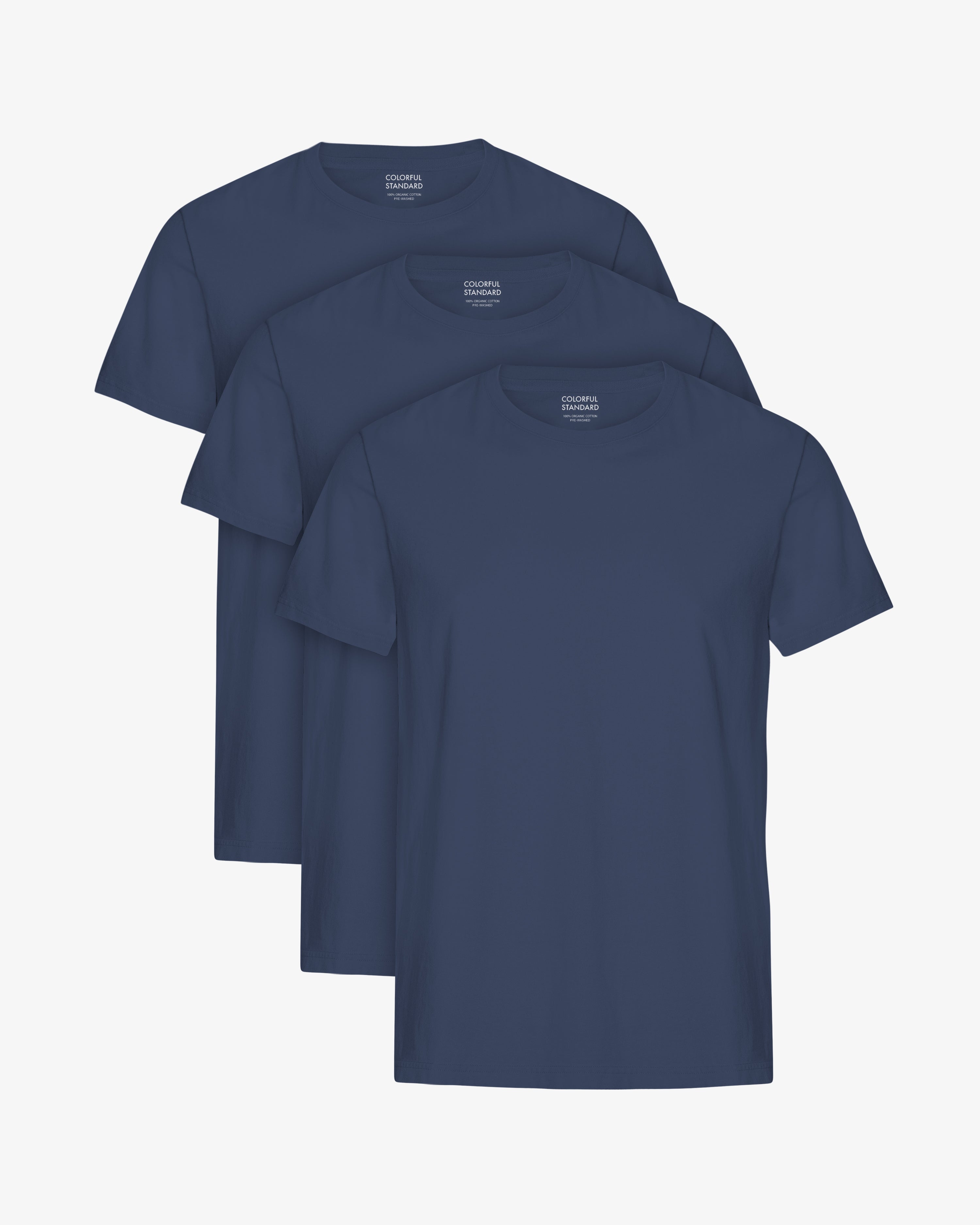 Colorful Standard Classic Organic Tee Coton bio Petrol Blue