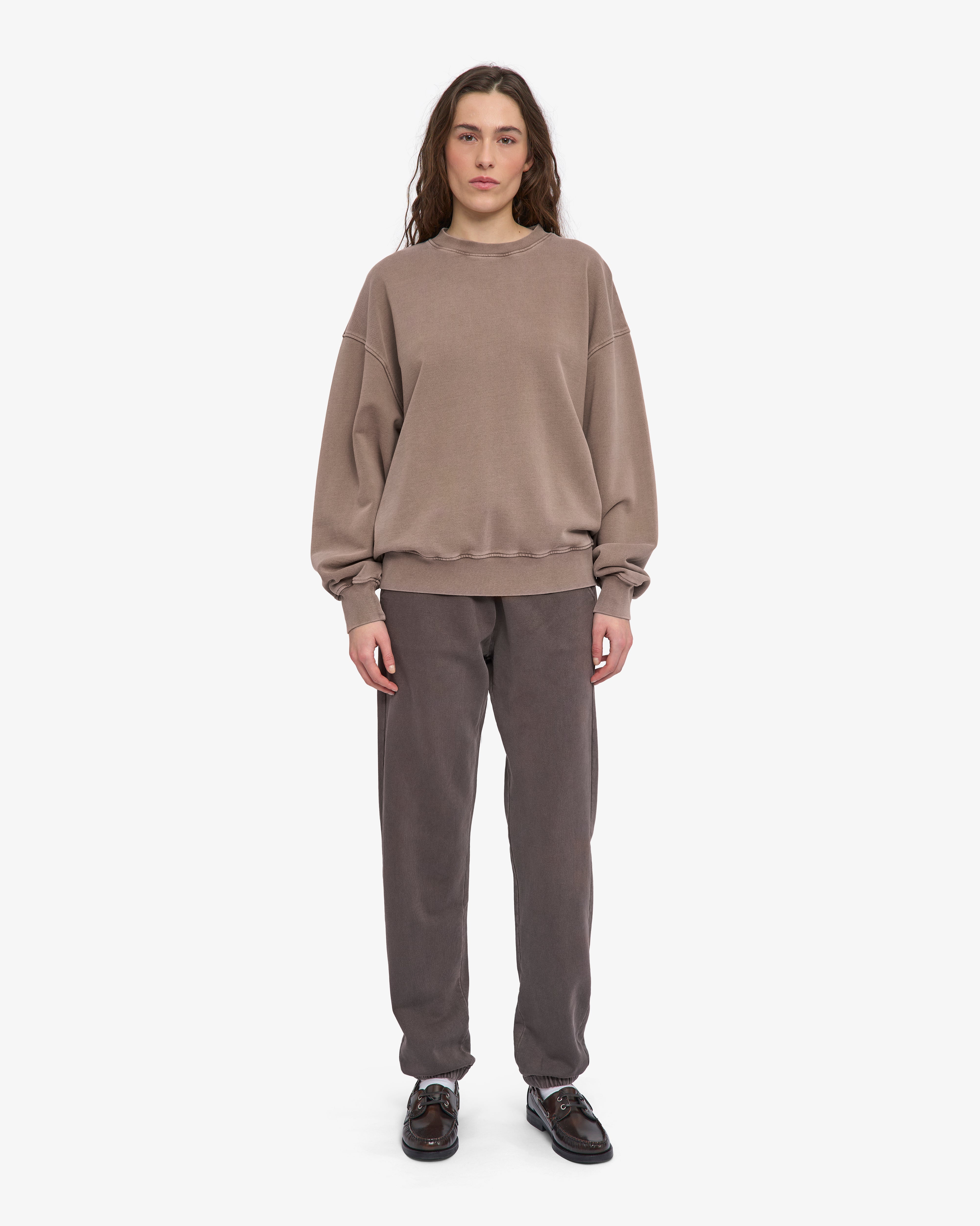 Colorful Standard Organic Oversized Crew Sweatshirt Faded Khaki