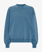 Colorful Standard Organic Oversized Crew Sweatshirt Faded Indigo