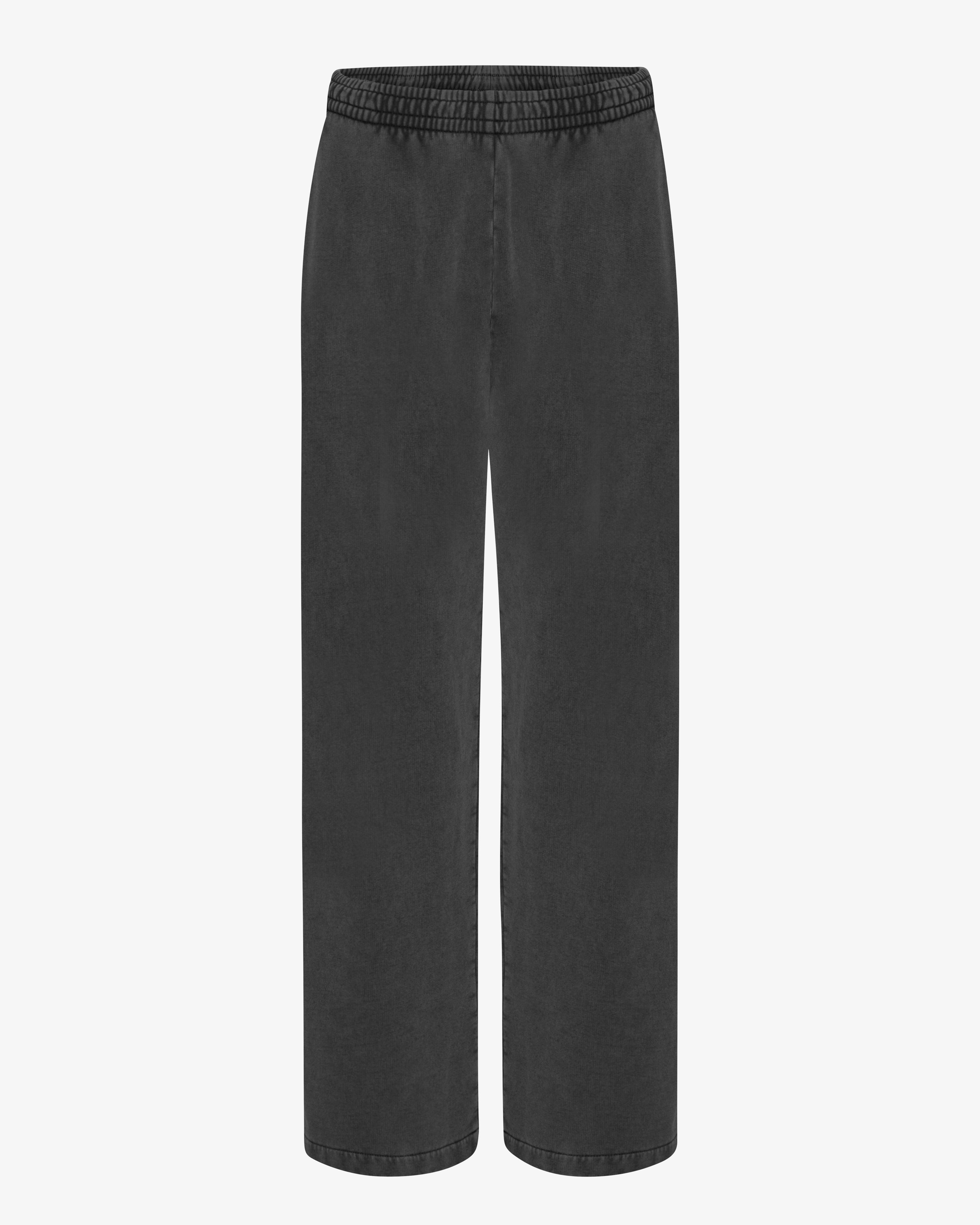 Colorful Standard Organic Straight Leg Sweatpants Faded Black