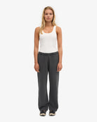 Colorful Standard Organic Straight Leg Sweatpants Faded Black