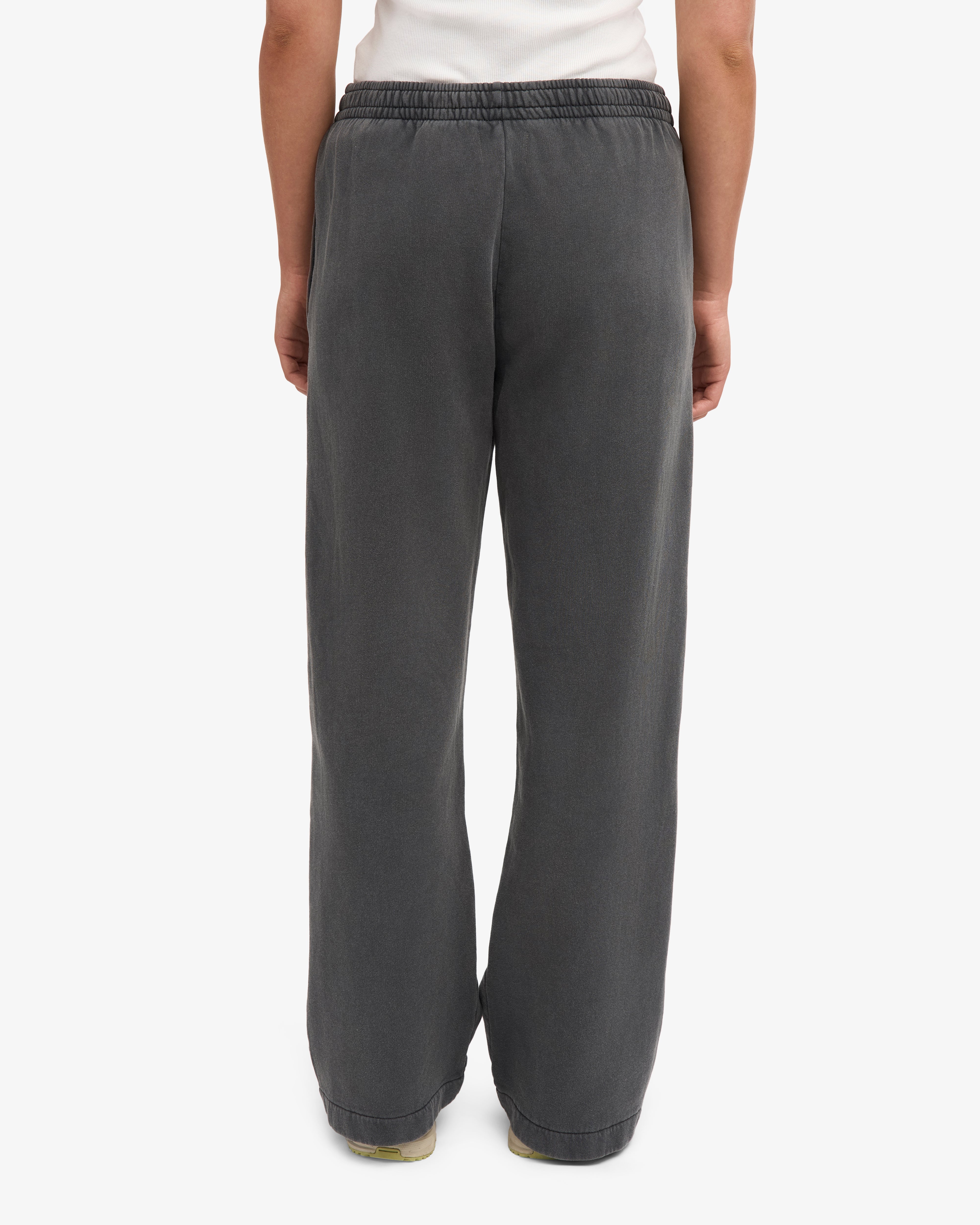 Colorful Standard Organic Straight Leg Sweatpants Faded Black