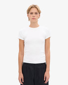Colorful Standard Organic Rib SS T-Shirt côtelé manches courtes Optical White