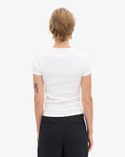 Colorful Standard Organic Rib SS T-Shirt côtelé manches courtes Optical White