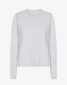 Colorful Standard Women Organic Rib LS T-Shirt manches longues Snow Melange