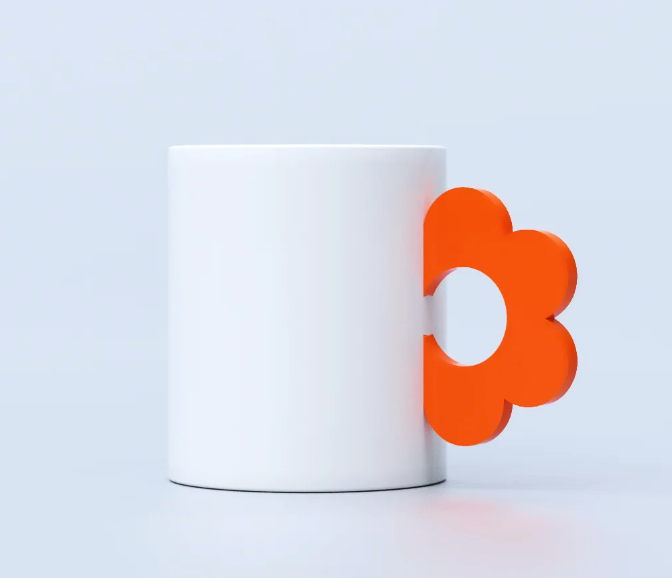 Mug fleurs