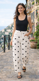 Pantalon Paola Stretch Coton — AD&LIA | Appart 17 Bruxelles