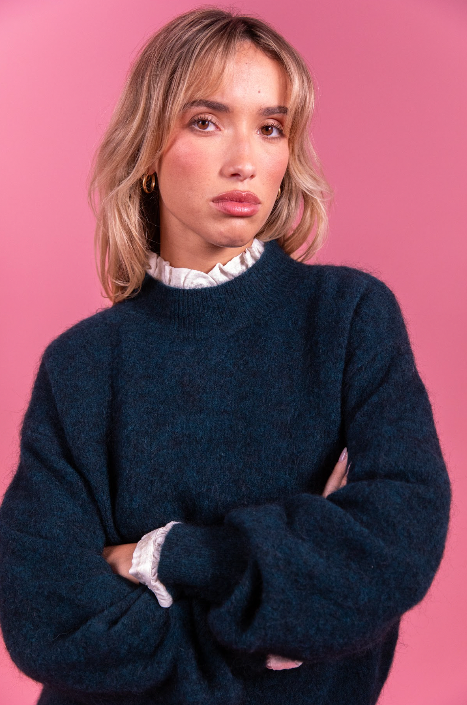 Laure plus Max MARLOWE Pull en maille