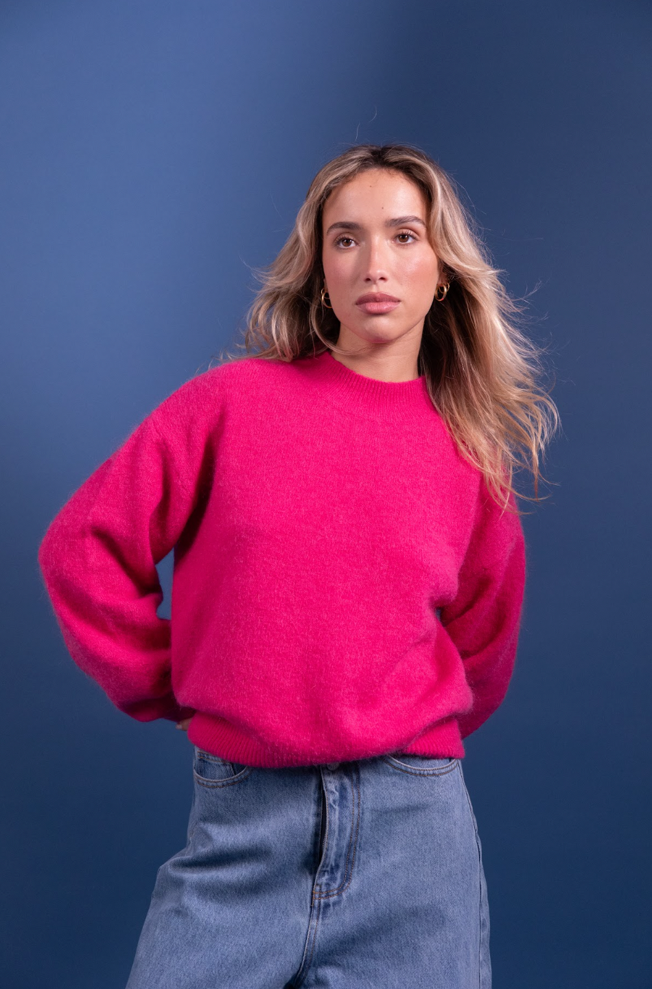 Laure plus Max MARLOWE Pull en maille