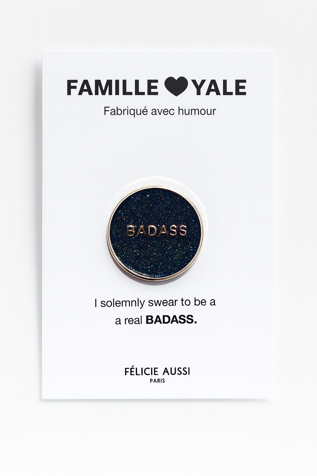 Pins badass pailettes — Felicie Aussi | Appart 17 Bruxelles