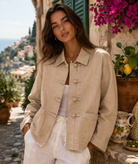 Veste Ghita Légère Coton — AD&LIA | Appart 17 Bruxelles