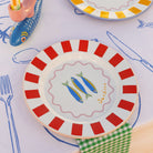Assiette Poisson Bon Appétit émail Talking Tables Appart17