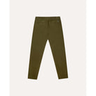 FAGUO DREUILLE Pantalon à taille élastiquée Dark Olive – FAGUO | Appart 17