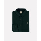 FAGUO IVOY Chemise en coton tissé Vert foncé – FAGUO | Appart 17