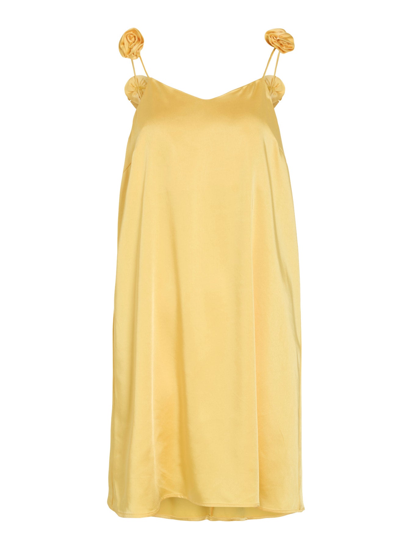 VICILLE Robe Court Satin Rose — VILA | Appart 17 Bruxelles